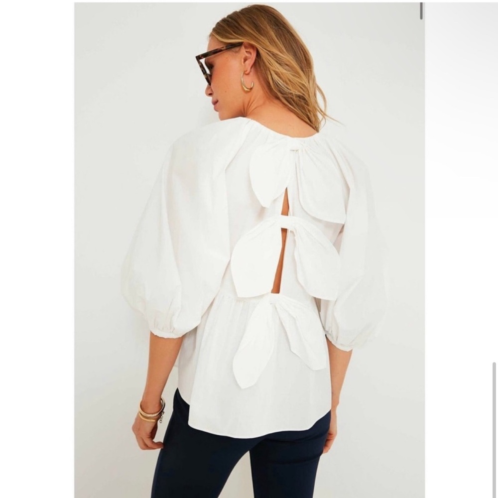 Pomander Place White Blouse Relaxed Fit XS